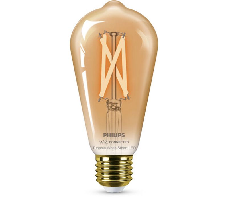 Ampoule LED connectée Edison WIZ Ambre 50w