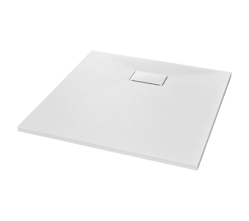 Bac De Douche Smc Blanc 80 X 80 Cm
