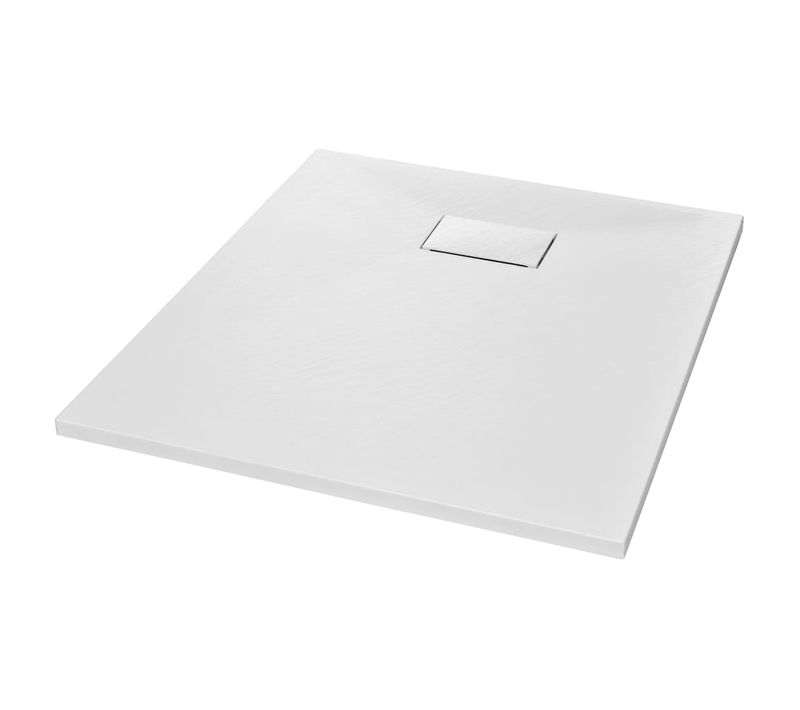 Bac De Douche Smc Blanc 90 X 70 Cm