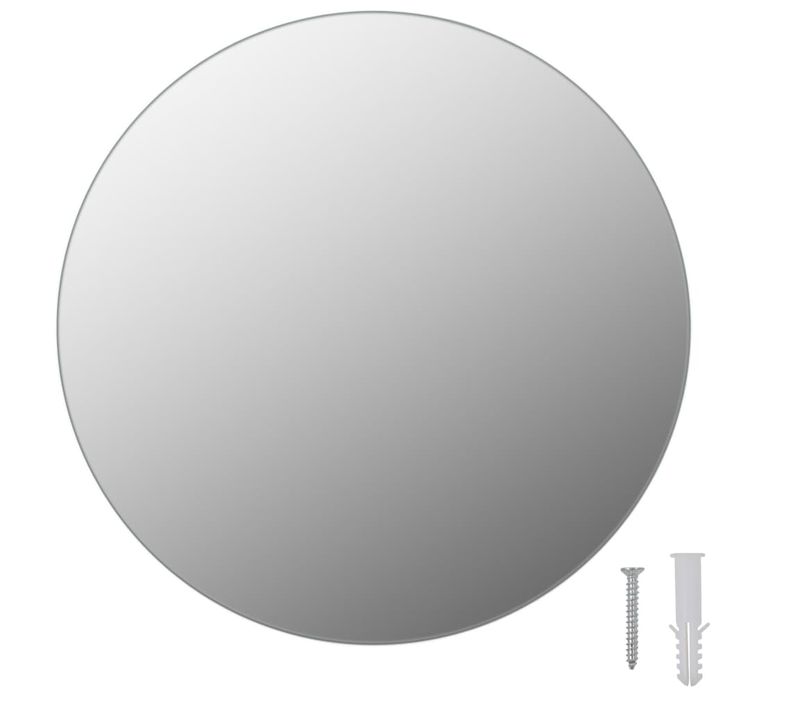 Miroir Rond Sans Cadre 30 Cm Verre