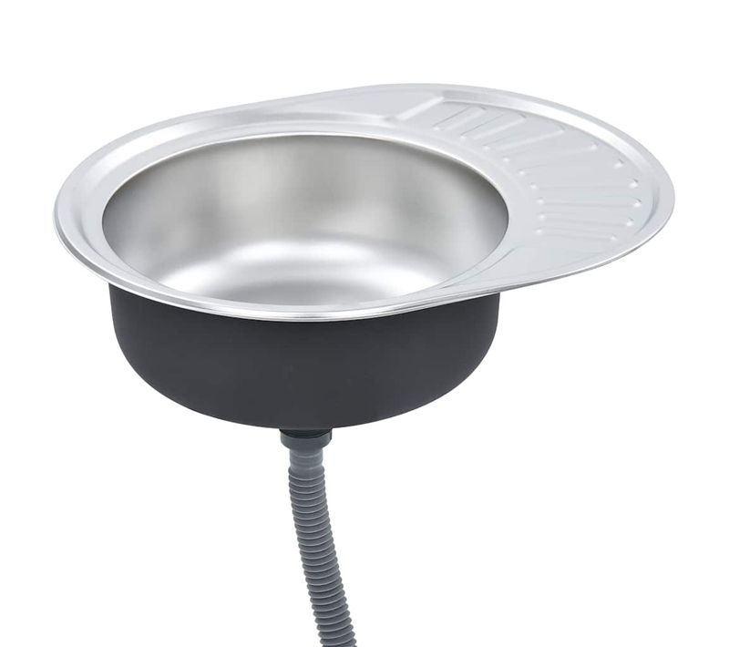 Lavabo De Luxe Comptoir Salle De Bain Cuisine Multimédia Ovale Mat Noir Céramique 40x33 Cm