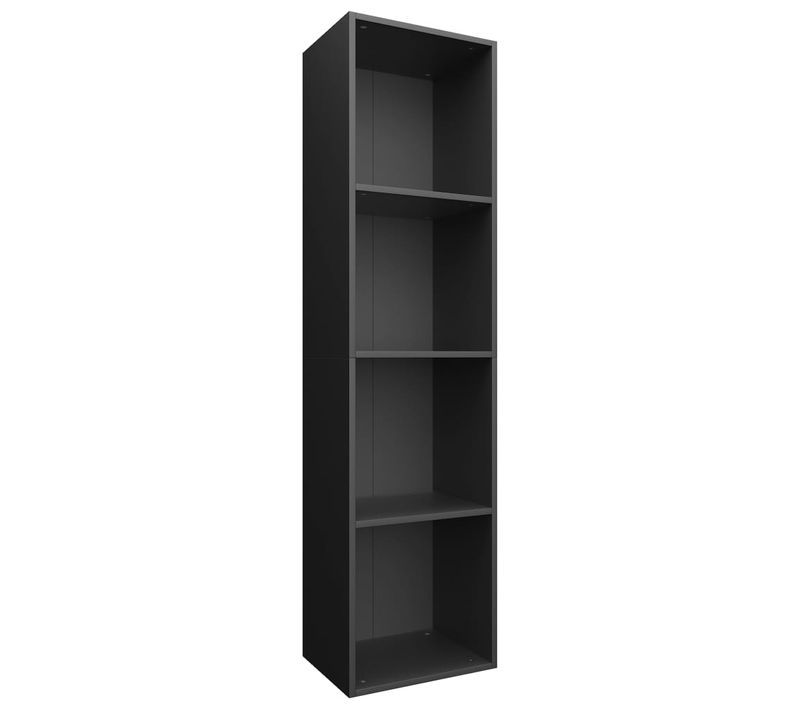 Bibliothèque/meuble TV Blanc 36x30x143 Cm Bois Contreplaqué