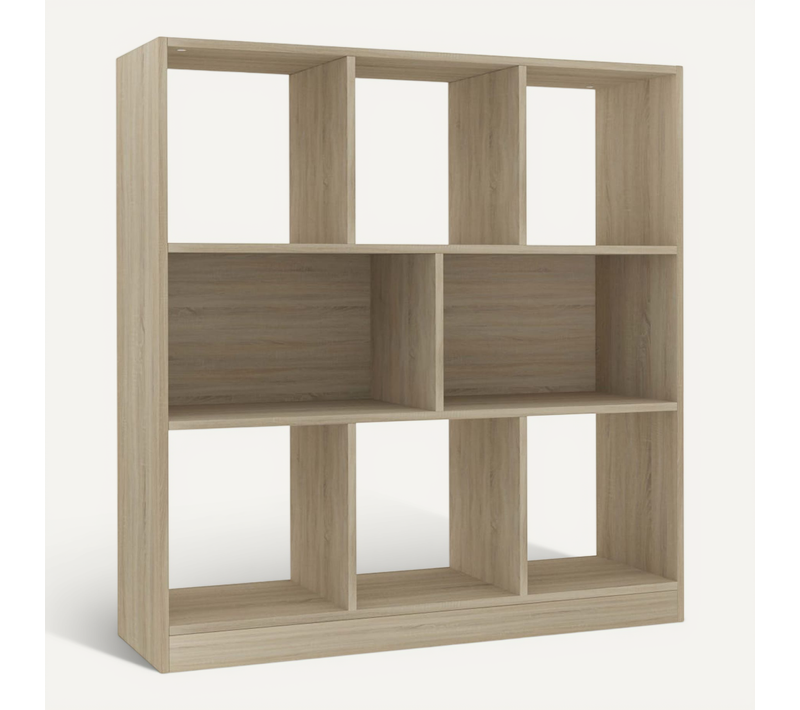 Bibliothèque Chêne Sonoma 97,5x29,5x100 Cm Bois Contreplaqué