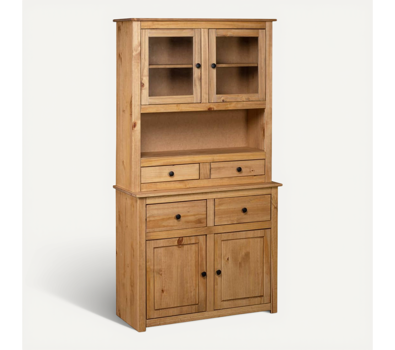 Buffet Haut 93x40,5x180 Cm Pin Gamme Panama