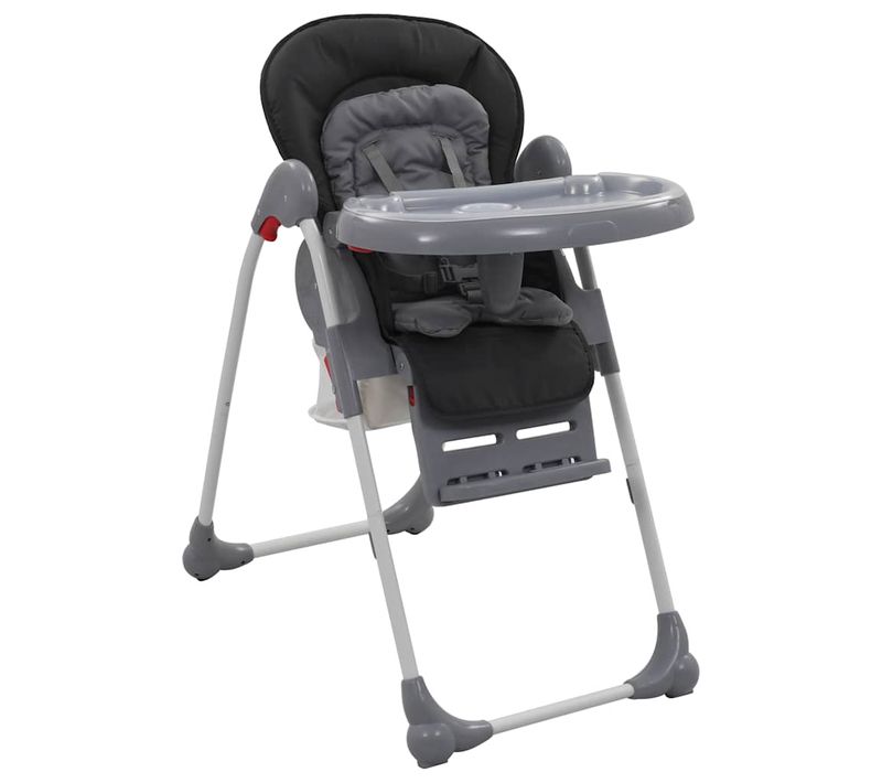 Chaise Haute Pour Bébé Gris