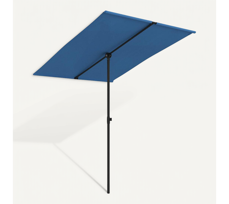 Parasol De Jardin Avec Mât En Aluminium 2x1,5 M Bleu Azuré