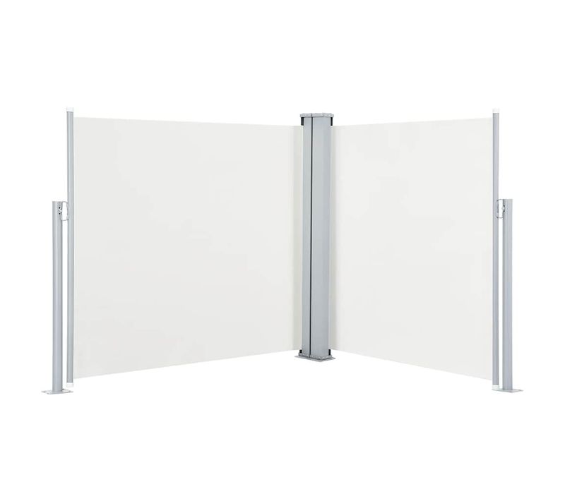 Auvent Latéral Rétractable Crème 100 X 600 Cm