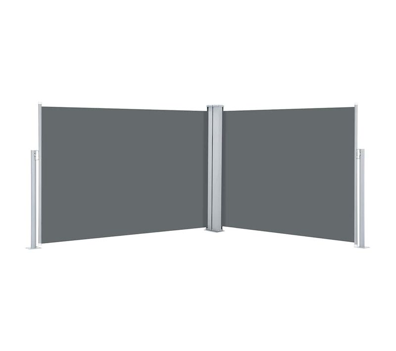 Auvent Latéral Rétractable Anthracite 100 X 1000 Cm