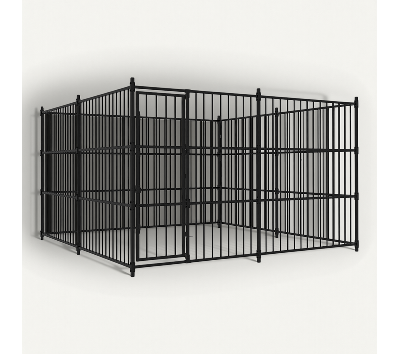 Chenil D'extérieur Pour Chiens 300 X 300 X 185 Cm