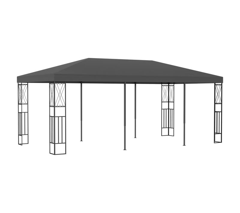 Belvédère 3x6 M Anthracite Tissu