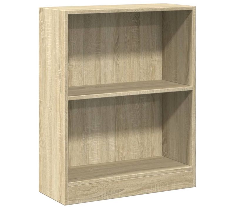 Bibliothèque Chêne Sonoma 60x24x76 Cm Bois Contreplaqué