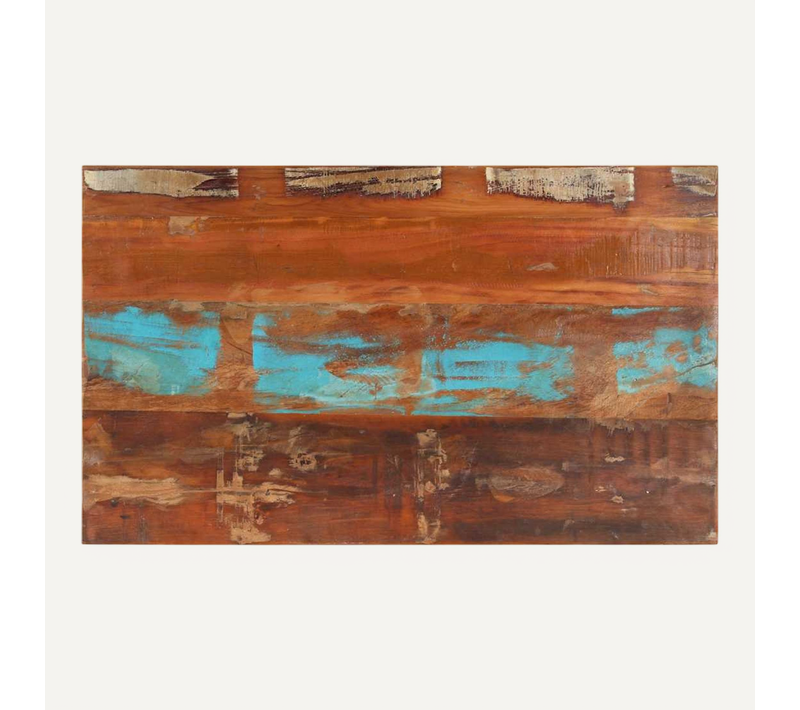 Dessus De Table Rectangulaire 60x100 Cm 15-16 Mm Bois Récupéré
