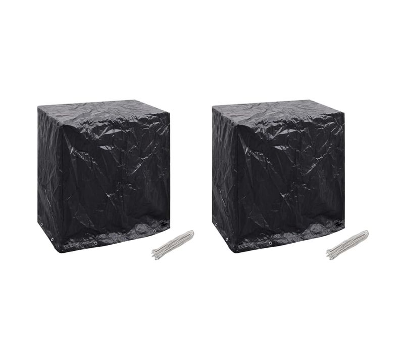 Housses De Salon De Jardin 2pcs Table De Ping-pong 160x55x182cm Bois Contreplaqué