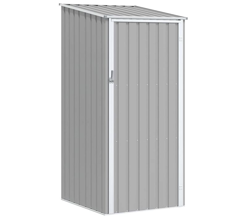 Abri De Jardin Gris 87x98x159 Cm Acier Galvanisé