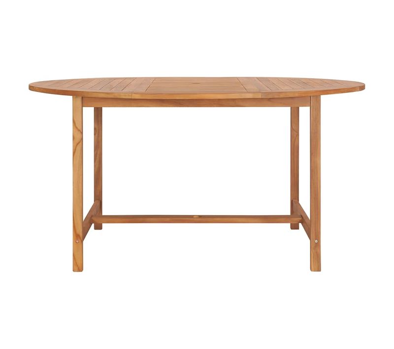 Table De Jardin 150x76 Cm Bois De Teck Solide