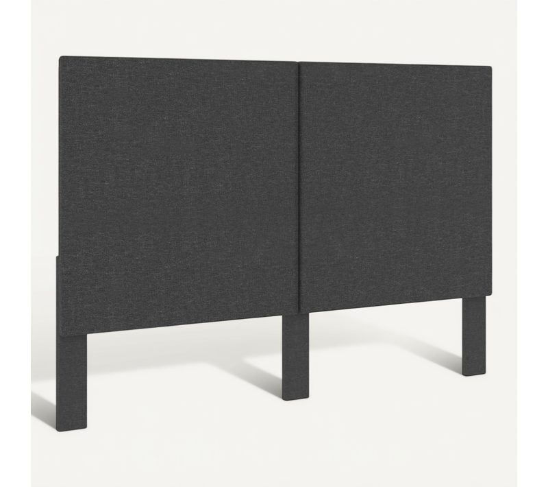 Tête De Lit Gris Foncé Tissu 140x200 Cm