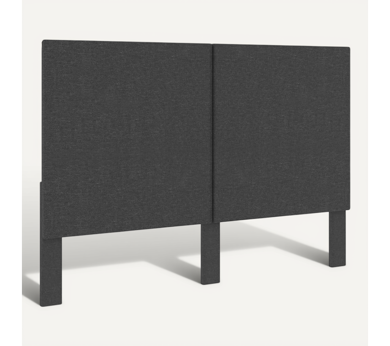 Tête De Lit Gris Foncé Tissu 160x200 Cm
