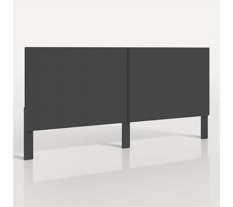 Tête De Lit Gris Foncé Tissu 200x200 Cm
