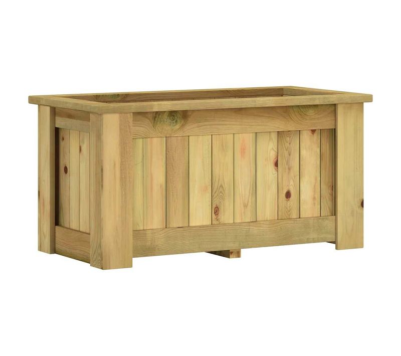 Jardinière Surélevée 100x50x50 Cm Bois De Pin Imprégné