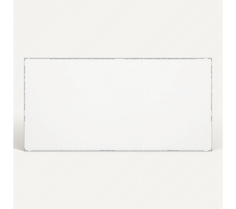 Protecteur De Table Transparent 200x100 Cm 1,6 Mm Pvc