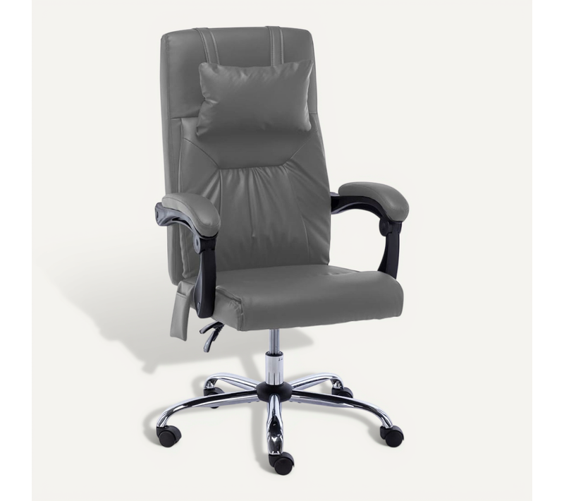 Chaise De Bureau De Massage Anthracite Simili