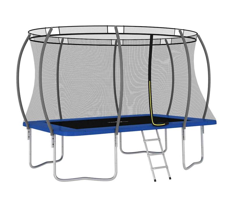 Ensemble De Trampoline Rectangulaire 335x244x90 Cm 150 Kg