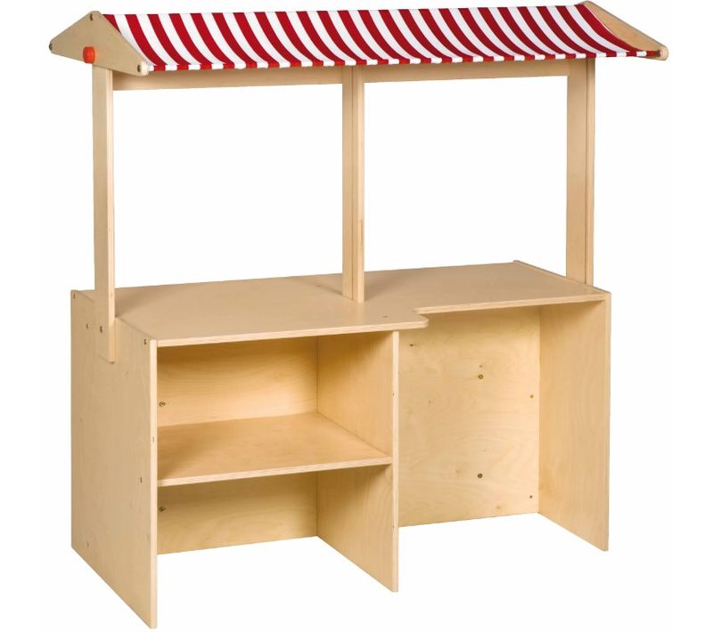 Etal De Marchand En Bois - Jeu Montessori