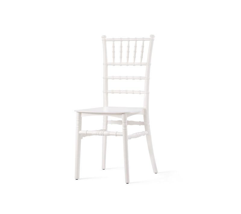 Chaise De Réception Tiffany Empilable Incassable - Lot De 8 - Veba