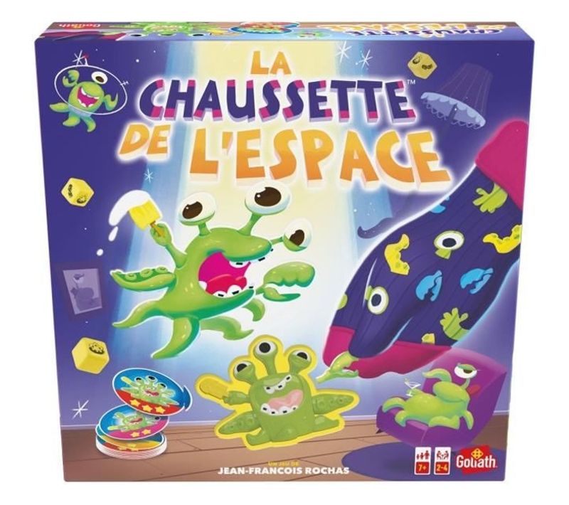 Jeu De Société La Chaussette De L'espace À Partir De 7 Ans