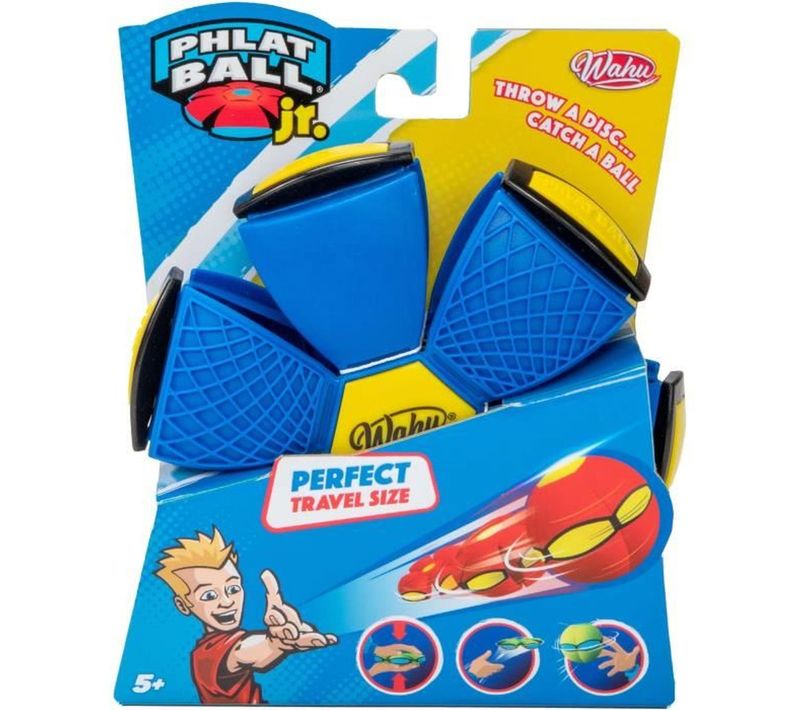 Phlat Ball Junior Bleu — Disque Pliable Qui Devient Balle 22,9→15,7 Cm