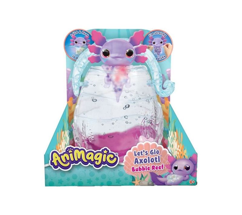 Peluche Interactive - Goliath - Animagic Axolotl Aquarium