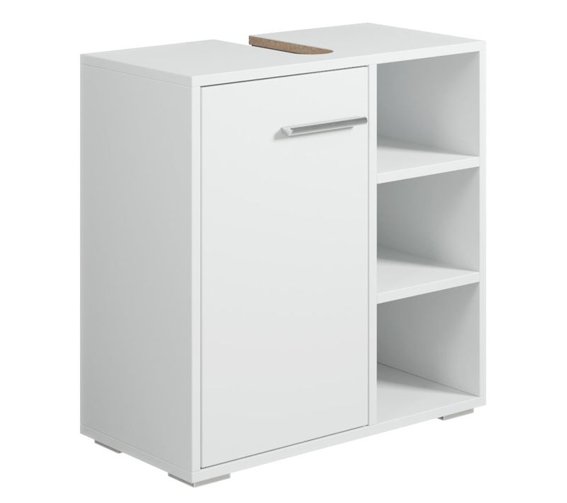 Meuble Sous-Vasque Neptunus - 60 X 28 X 60 Cm - Blanc