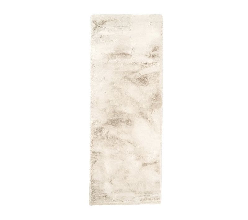 Tapis De Couloir Doux à Poils Longs - Comfy Supreme Crème - Rectangle - 80x200 Cm