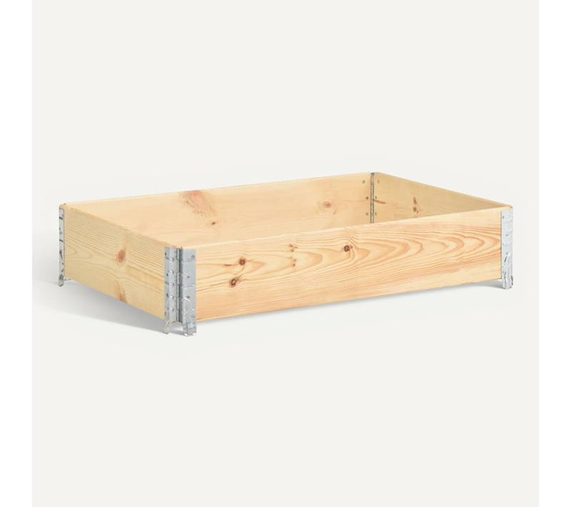 Jardinière Surélevée 50x100 Cm Bois De Pin Solide
