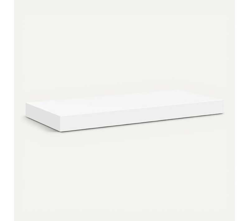étagère Murale Flottante Blanc 50x23,5x3,8 Cm Mdf