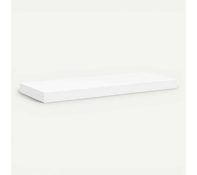 étagère Murale Flottante Blanc 60x23,5x3,8 Cm Mdf