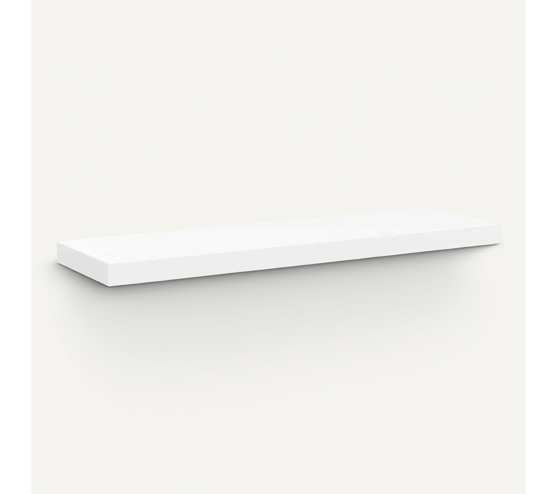 étagère Flottante Murale Blanc 80x23,5x3,8 Cm Mdf
