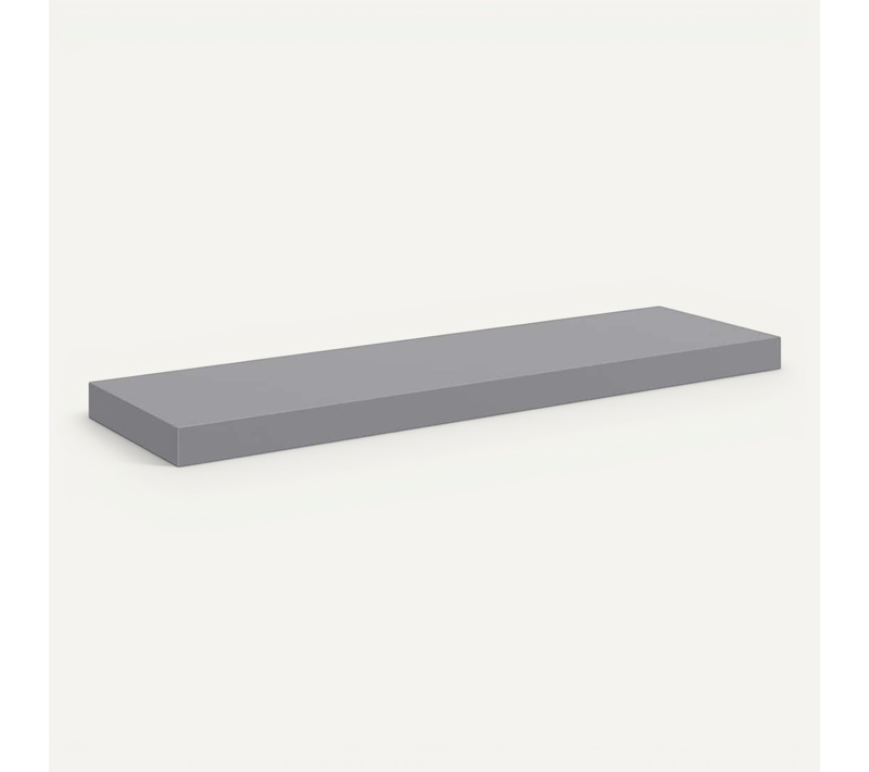 étagère Flottante Murale Gris 80x23,5x3,8 Cm Mdf