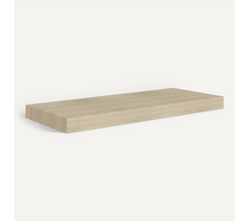 étagère Flottante Murale Chêne 60x23,5x3,8 Cm Mdf