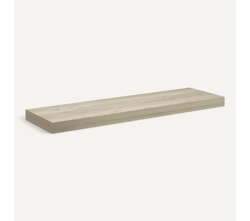 étagère Flottante Murale Chêne 80x23,5x3,8 Cm Mdf