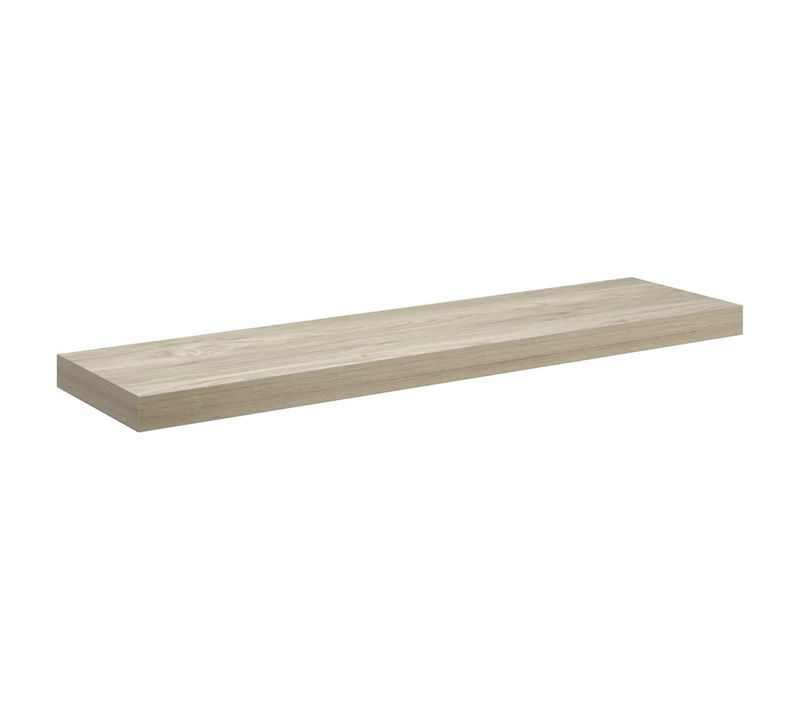 étagère Murale Flottante Chêne 90x23,5x3,8 Cm Mdf