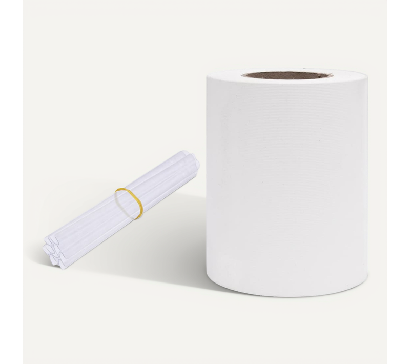 écran D'intimité De Jardin Pvc 35x0,19 M Blanc