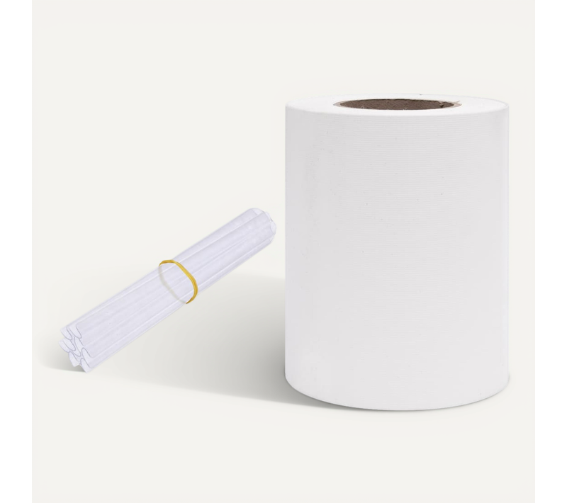 écran D'intimité De Jardin Pvc 70x0,19 M Blanc