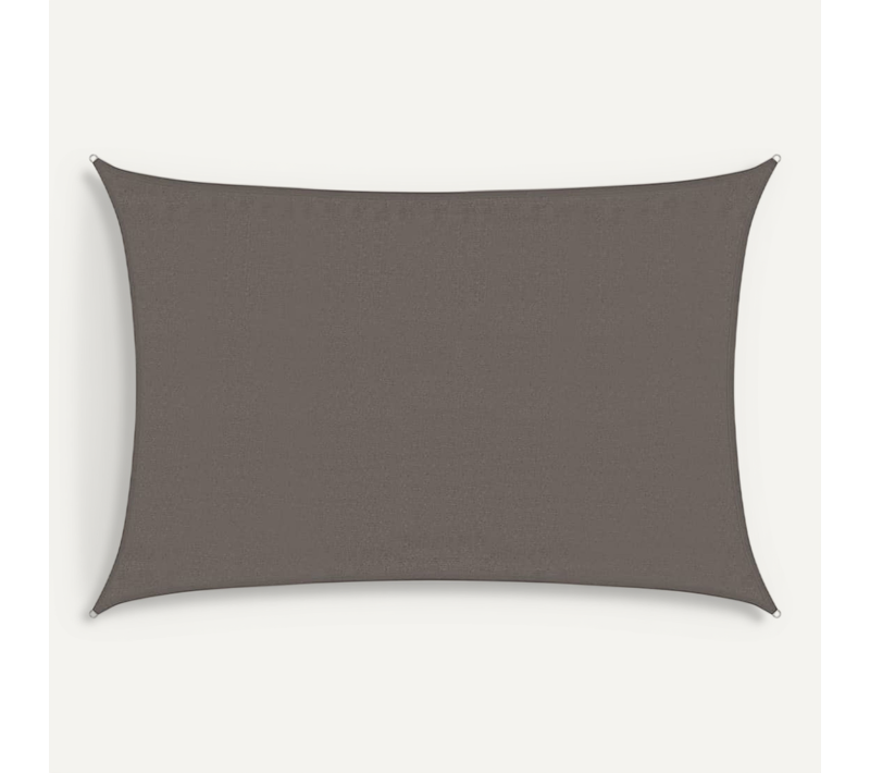 Voile D'ombrage 160 G/m² Anthracite 3,5x4,5 M Pehd