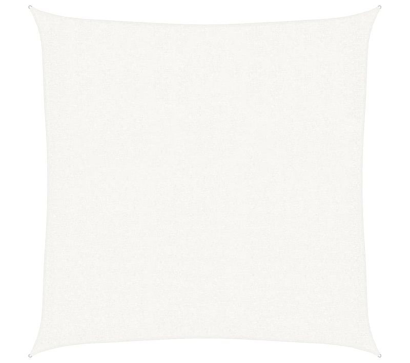 Voile D'ombrage 160 G/m² Blanc 3x3 M Pehd