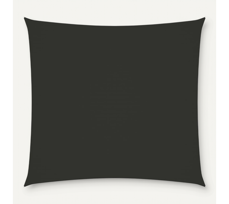Voile D'ombrage Tissu Oxford Rectangulaire 2x2,5 M Anthracite