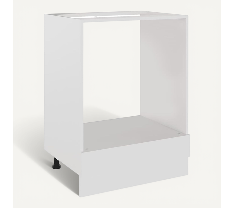 Armoire À Four Lyon "lyon" 60x46x81,5 Cm Bois Contreplaqué Blanc
