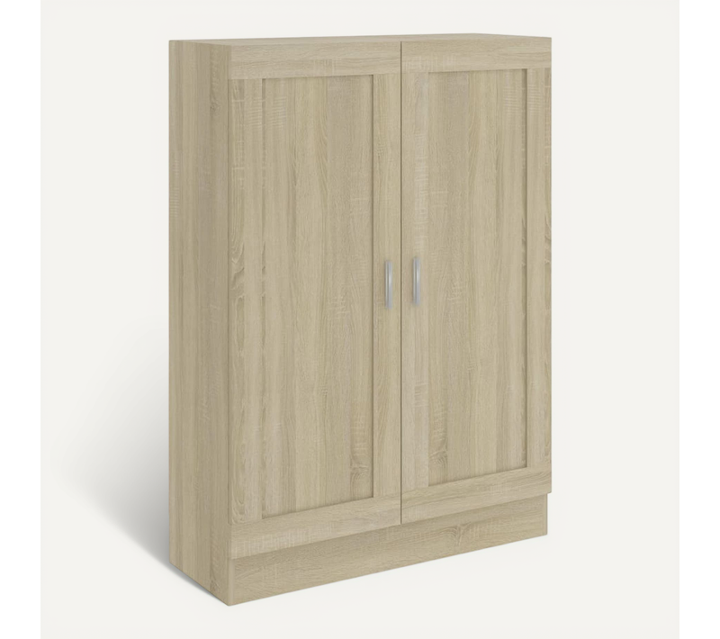 Bibliothèque Chêne Sonoma 82,5x30,5x115 Cm Bois Contreplaqué