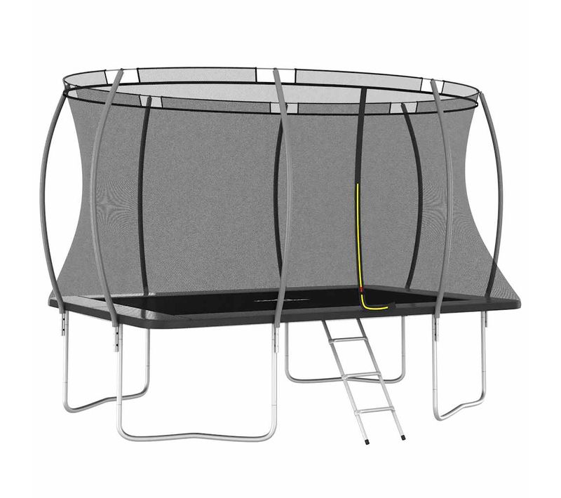 Ensemble De Trampoline Rectangulaire 335x244x90 Cm 150 Kg