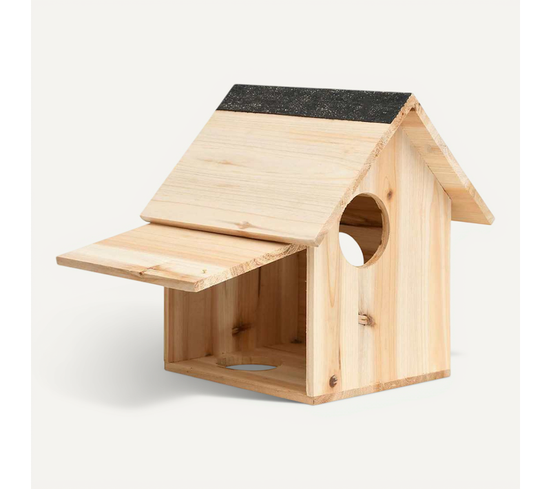 Maison Pour écureuils Bois De Sapin Massif 26x25x29 Cm